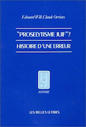 Prosélytisme juif? Histoire d'une erreur